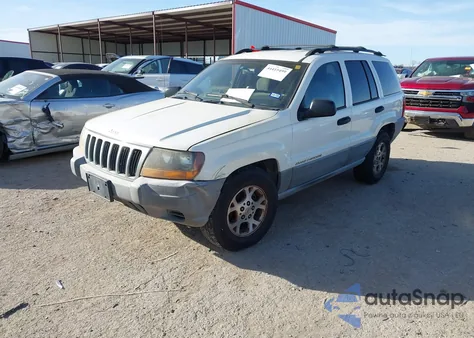 2000 Jeep Grand Cherokee Laredo z USA, uszkodzony, nr VIN 1J4G248S3YC270639